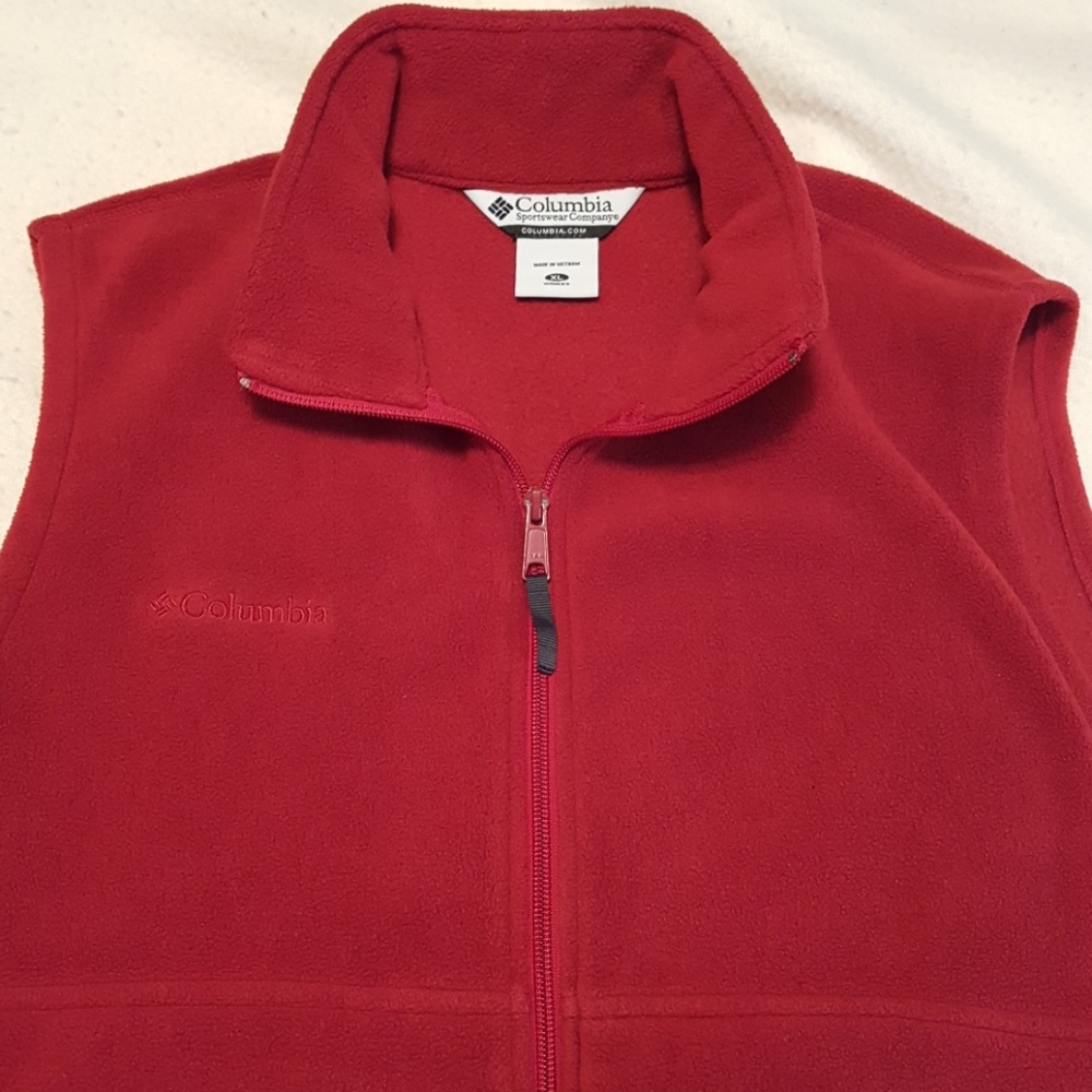 Women's Columbia Fleece Vest Size XL